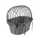 BEST FRIEND CESTINO PER BICI CON GRIGLIA GRIGIO 44X34X45 CM