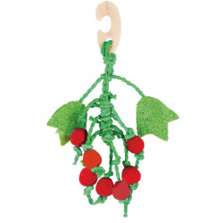 BEST FRIEND MINI FATTORIA CILIEGIE IN LEGNO, CARTA E LUFFA 22 CM