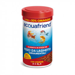 ACQUAFRIEND MANGIME IN STICK PER PESCI DA LAGHETTO 100 G-1,2 L