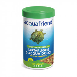 ACQUAFRIEND MANGIME MIX FIOCCHI E GAMBERETTI PER TARTARUGHE 25 G- 250 ML