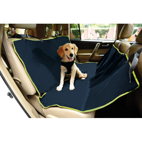 BEST FRIEND TELO COPRISEDILE PER AUTO BLU- VERDE 142X142 CM