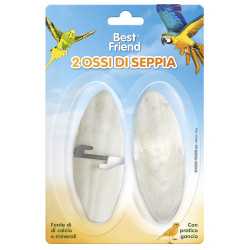 BEST FRIEND 2 PEZZI 2 OSSI DI SEPPIA 10 CM