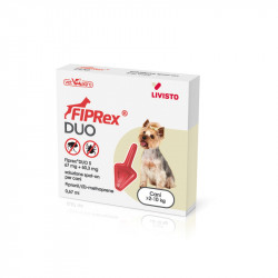 FIPREX DUO SPOT ON CANI IN BLISTER S 2-10 KG 0,67 G 1 PIPETTA