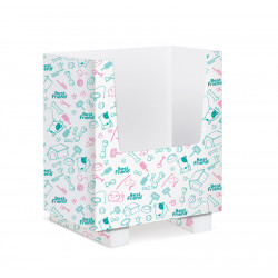 BEST FRIEND ESPOSITORE VUOTO IN CARTONE CM 60X40X100H