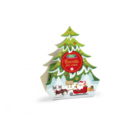 BEST FRIEND NATALIZI BISCOTTI PER CANI IN CONFEZIONE REGALO 100 G