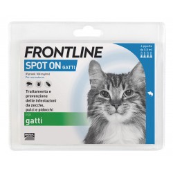 FRONTLINE-SPOTON PER GATTI 4 PIPETTE 0,5ML