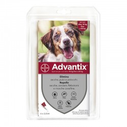 ADVANTIX SPOT ON-CANI IN VALVA 10-25KG-4PIP.ML.2,5