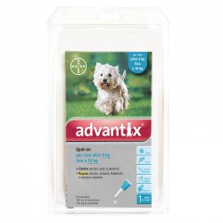ADVANTIX SPOT ON IN BLISTER CANE S 4 10 KG 0,001 L 1 PIPETTA