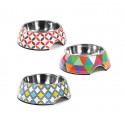 CIOTOLA MELAMINA E INOX, DECOR S 14X4,5H  0,16 L