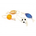 GIOCHI IN VINILE PALLE CON CORDA DISPLAY CM 35-37