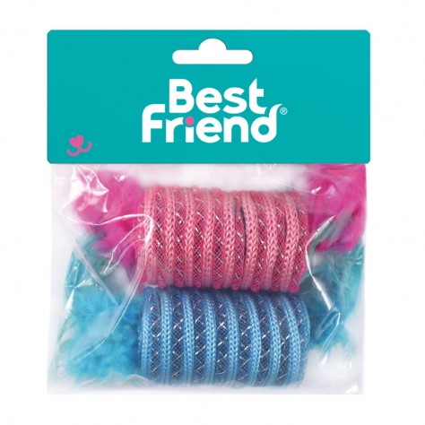 CAT&RINA 4 PALLINE IN PELUCHE 4.5X4.5X4.5 CM 25 G 0,001 L
