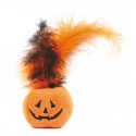 BEST FRIEND BRIVIDI GIOCO GATTO ZUCCA CON PIUMA 9CM CM