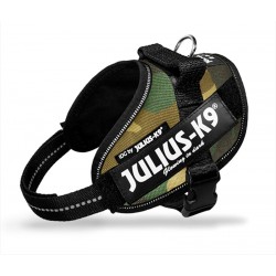 JULIUS K9 POWERHARNESS PETTORINA IN  NYLON - MINI MINI, KG 4- 7 CAMOUFLAGE 40-53 CM 100 G