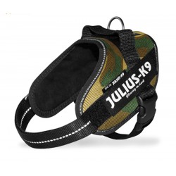 JULIUS K9 POWERHARNESS PETTORINA IN NYLON -  MINI, KG 7-15 CAMOUFLAGE 49-67 CM 145 G