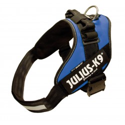 JULIUS K9 POWERHARNESS PETTORINA - MIS. 3, 40-70 KG BLU 82-115 CM 400 G