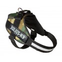 JULIUS K9 POWERHARNESS PETTORINA - MIS. 3, 40-70 KG CAMOUFLAGE 82-115 CM 400 G