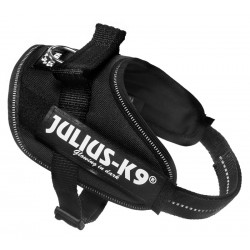 JULIUS K9 POWERHARNESS PETTORINA - MIS. 3, 40-70 KG NERO 82-115 CM 400 G