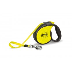 GUINZAGLIO FLEXI NEON REFLECT LARGE 8MT - TAPE