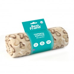 BEST FRIEND COPERTA SOFFICE PER ANIMALI 100x70CM