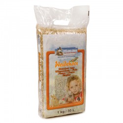 FIENO PER RODITORI E CONIGLI 30 LT - 1KG.