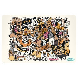 BEST FRIEND TOVAGLIETTA SOTTOCIOTOLA ANTISCIVOLO CANE 50X32 CM