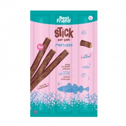BEST FRIEND 3X STICKS PER GATTI 18 G MERLUZZO