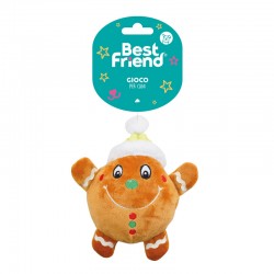 BEST FRIEND NATALIZI-PALLOTTI PAN DI ZENZERO,BABBO NAT,PUPAZZO 16 CM