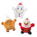 BEST FRIEND NATALIZI-PALLOTTI PAN DI ZENZERO,BABBO NAT,PUPAZZO 16 CM
