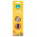 BEST FRIEND 2 PEZZI STICK PER CONIGLI, CAVIE, CINCILLA' 115 BANANA E ERBA MEDICA