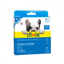 DIXIE CANI SPOT-ON IN BLISTER FINO A 15 KG 0,001 L 2 PIPETTE