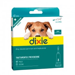 DIXIE 3 PIPETTE FIPRO SPOT ON 0,67 ML 3 PIPETTE - TAGLIA PICCOLA S