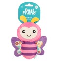 BEST FRIEND GIOCO PER CANI LEONE, FARFALLA, IPPOPOTAMO 22CM