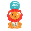 BEST FRIEND GIOCO PER CANI LEONE, FARFALLA, IPPOPOTAMO 22CM