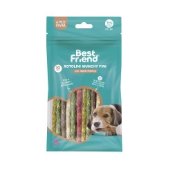 BEST FRIEND 30 ROTOLINI MUNCHY COLORATI FINI 13 CM 180 G
