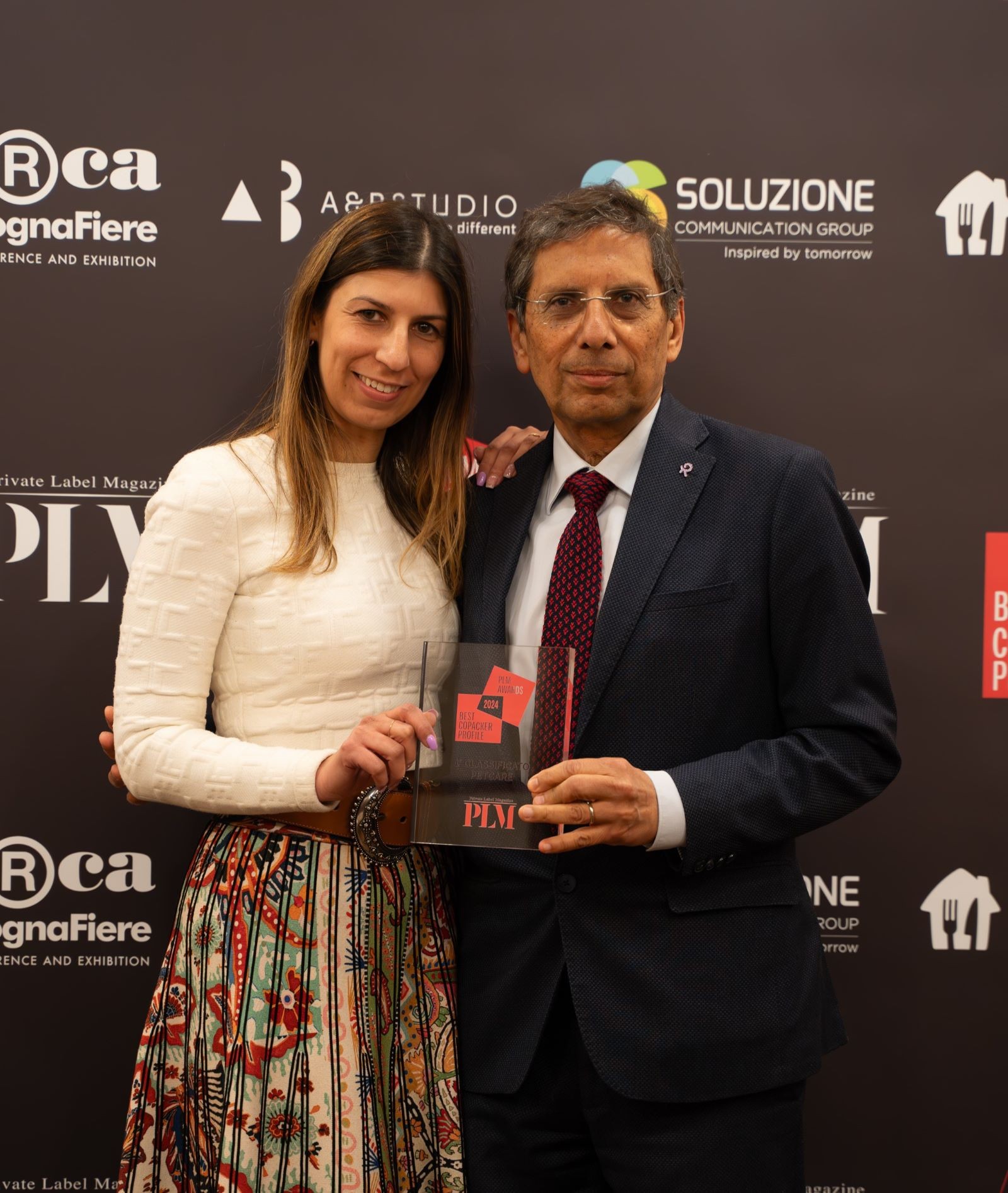 Rinaldo Franco S.p.A. riceve il primo premio  categoria Pet Care ai PLM Awards 2024